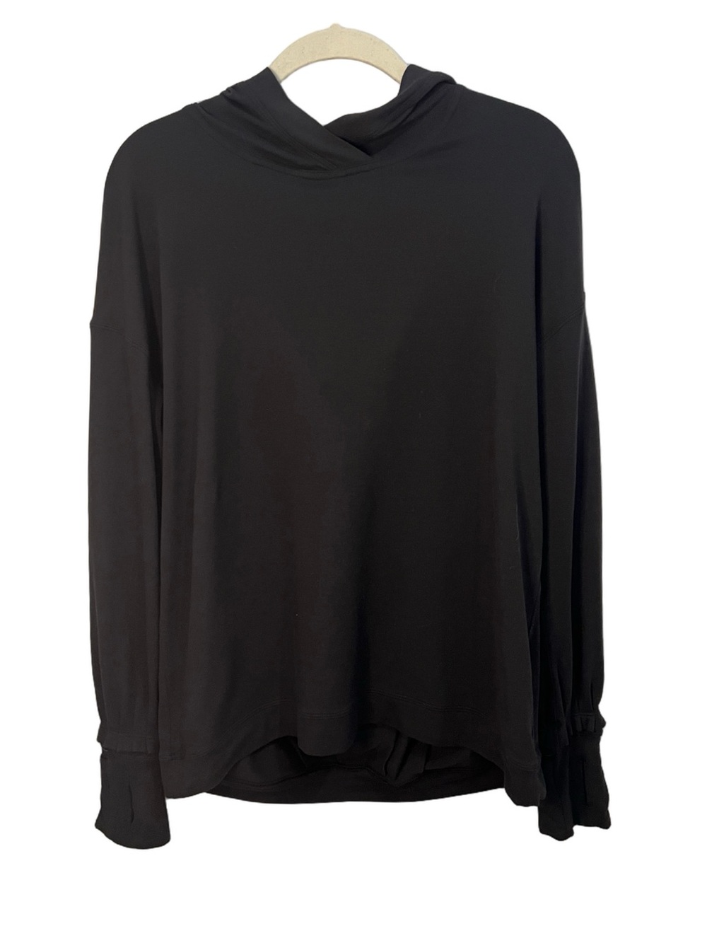 Lululemon Ruffle Sleeve Pull Over Hoodie - 10